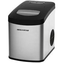 Máquina de Gelo Megastar ZB22 Em Aço Inoxidável 220V - Prata