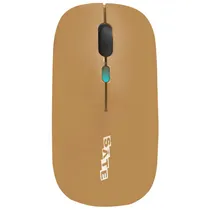 Mouse Sem Fio Sate A-788G Bege BT + 2.4GHZ