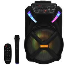 Caixa de Som Megastar SPA120BTF de 12" 30.000 Watts P.M.P.O com Bluetooth/ USB/FM - Preta