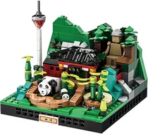 Blocos de Construção Wange City Microcosm Si Chuan - 3105 (294 Peças)
