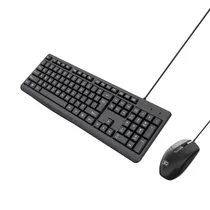 Teclado Mouse Xo KB-03 Ingles Black Kit Teclado + Mouse Xo KB-03 Ingles - Black
