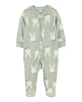 Carters Enterizo Conejo Verde 3M