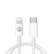 Cabo Mox MO-2004 - Lightning/USB-C - 2 Metros - Branco