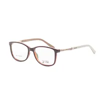 Armação para Óculos de Grau Visard B2316-TR C15 Tam. 52-18-145MM - Branco/Marrom