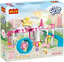 Cogo Girls Pets Family 4569 (244 Peças)