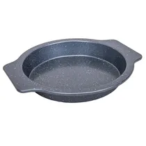 Bandeja Redonda para Assar 20 CM Cinza