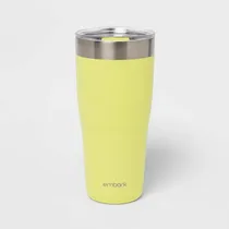 Vaso Térmico de Acero Inoxidable Con Tapa Embark 30 Oz Color Citron Green