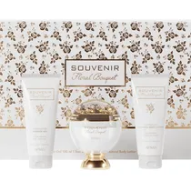 Kit Perfume Afnan Souvenir Floral Bouquet Edp - Feminino 3 Peças