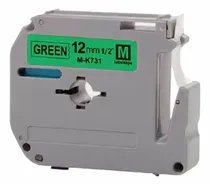 Cinta Generica p/Brother M-K731 Verde 12MM/8MTS PT90