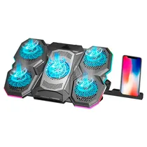 Suporte p/ Notebook Sate A-CP44 17" RGB USB Preto  Suporte p/ ...