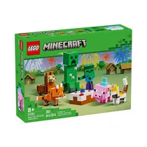 Juguete de Construcción Lego Minecraft Baby Pig's Birthday Celebration 21281 351 Piezas