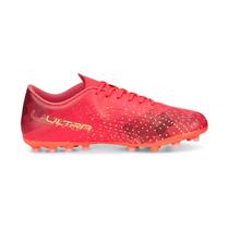 Chuteira Puma Ultra Play TT Football Masculino Coral 106909-03