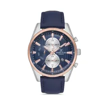 Relógio Analógico Masculino Daniel Klein Exclusive DK.1.12589-5 - Prata/Azul