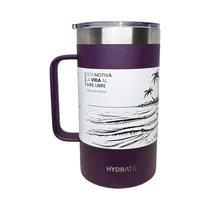 Vaso Cervecero Hydrate Con Manija 710ML Purpura
