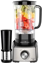 Liquidificador Britânia Inox BLQ1380 1200W de 12 Velocidades + Turbo - 220V/60HZ