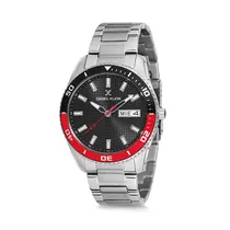 Relógio Analógico Masculino Daniel Klein Premium DK12237-6 - Prata e Preto