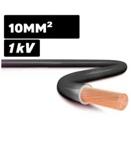 Cabo Flexível Silnax 1KV Hepr 1*10MM 100M Preto