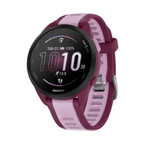 Smartwatch Garmin Forerunner 165 Music 010-02810-33 - Bluetooth - Wi-Fi - GPS - Roxo