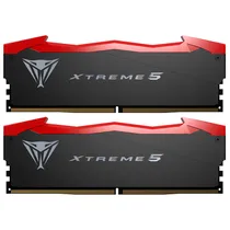 Memoria Ram Patriot Viper Xtreme 5 DDR5 48GB (2X24GB) 7600MHZ - Preto / Vermelho (PVX548G76C36K)