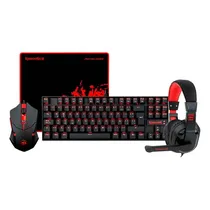 Tec/Mouse/Mousepad/Fone Redragon K552-BB-2 Preto K552-BB