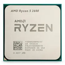 Cpu OEM AMD AM4 Ryzen R5 2600 3.9GHZ s/CX s/Cooler Sem Garantia