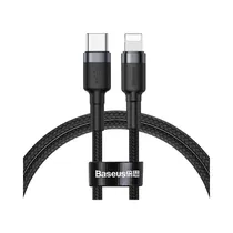 Cable Baseus CATLKLF-G1 USB-C A Lightning 1M Negro