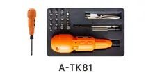 Kit Chave Fenda Sate A-TK81 Recarregavel