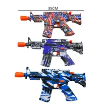 Brinquedo Pistola Arma de Gel M416 35CM Bateria Recaregabel