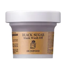 Máscara Facial Skinfood Black Sugar Mask Wash Off de 120 G