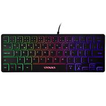 Teclado Gaming Satellite AK-871 Portugues USB com Backlight - Preto