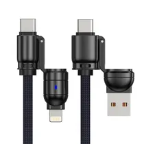 Cabo G-Tide Bullet Power WC155-5 - 4 Em 1 - 1.5 Metros - Azul