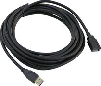 Cabo HLD USB 3.0 Macho/Femea 5 Metros Preto