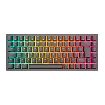 Teclado Royal Mecanico RK84 RGB s/f Black SW Brown Switch Brown