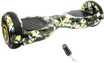 Scooter Elétrico Powerboard PB-C06BTL Roda de 6.5" BT/Bolsa/Controle - Army