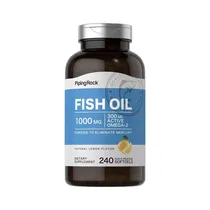 Suplemento Piping Rock Fish Oil 1000MG 240 Softgels