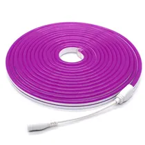 Fita LED Neon de 5M / 12V / IP65 / AC100-240V ~ 50/ 60HZ - Roxo