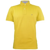 Camiseta Tommy Hilfiger Polo Masculino MW0MW03549-708 M Amarelo