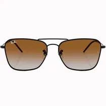 Óculos Ray Ban Unissex RBR0102S 002/CB 58 - Preto Polido