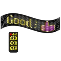 Painel LED Colorido Satellite A-MP24 16 X 32 CM - Preto
