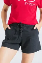 Rondina Short de Moleton RD100010NEG (T) s Negro