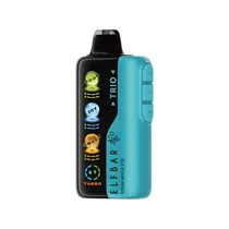 Vaper Descartável Elfbar Trio Sour Apple Ice