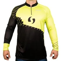 Camiseta Sunflex DRY-Fit UV50+ Energy Masculina - Amarillo