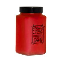 Pote de Almacenamiento Herevin Kitchen Love 147016-801 2L Rojo