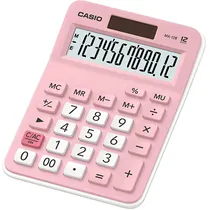 Calculadora Compacta Casio MX-12B - Rosa