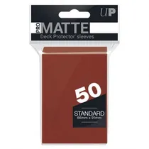 Cards Ultra Pro-Matte Solid Red Deck Protectors 82650