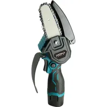 Mini Motosserra Sem Fio Xion XI-TOOLHS14W / 12V / Bivolt - Turquesa/Preto