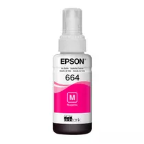 Tinta Epson T664 320 Magenta Ecotank 70ML  Tinta Epson...