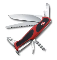 Victorinox Unisex Navaja para El Aire Libre Acero Inoxidable 130 MM Red/Black