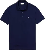 Camisa Polo Lacoste PH401423166 Masculina Azul Marhino