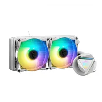 Water Cooler Cpu MSI Mag Coreliquid 240R V2 White 306-7ZW1B50-813 Liquid, Argb, Branco, 240MM, Intel 115X/ 1200/ 1366/ 1700/ 1851/ 2011(V3)/ 2066, AMD AM2+/ AM3+/ AM4/ AM5/ FM1/ FM2+